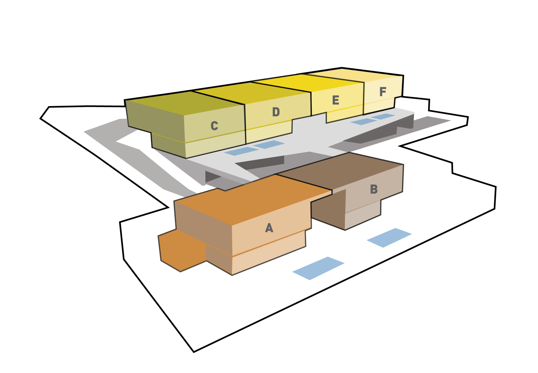 Infografia do projeto — São Romão Residence, Leiria