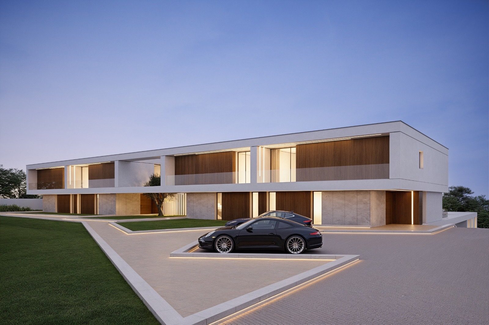 Entrada privativa de moradia — São Romão Residence, Leiria